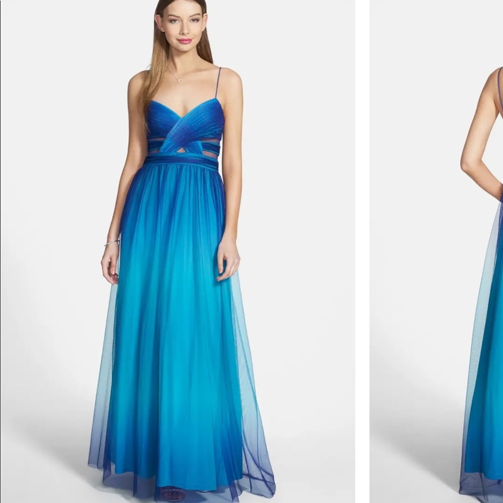 Blue Ombre Gown